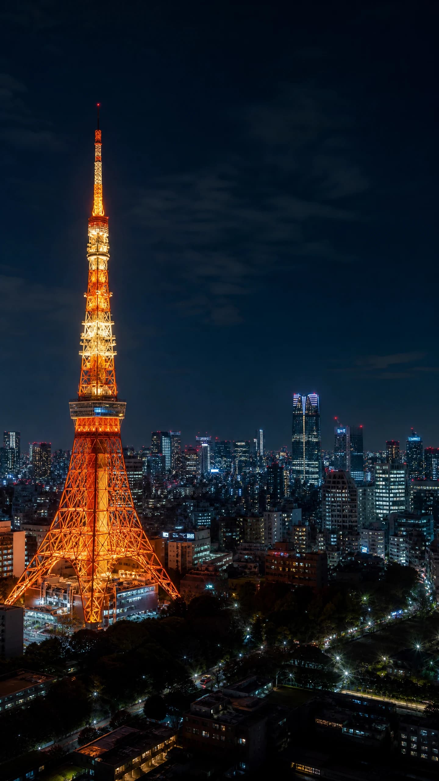 東京タワーの夜景