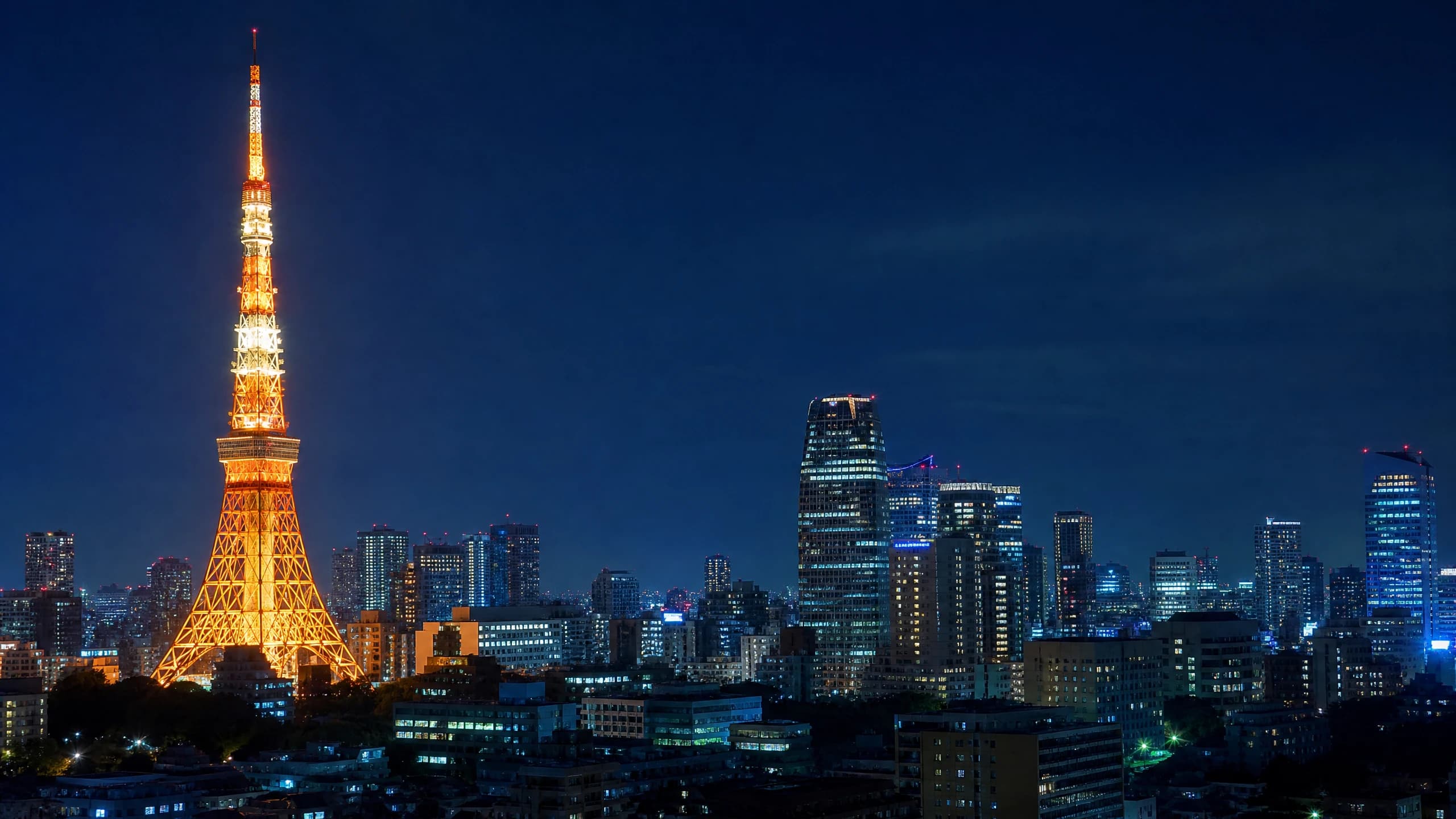 東京タワーの夜景